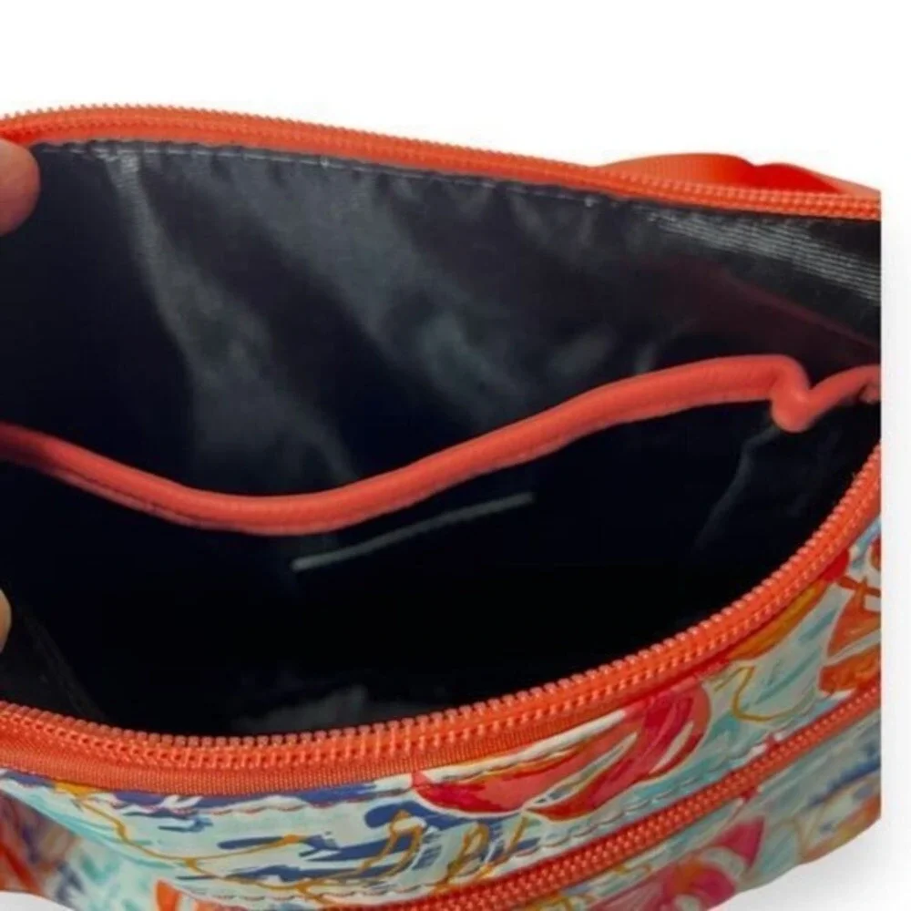 SAMANTHA BROWN To-Go Double Pocket‎ Hobo Bag Paradise Waters